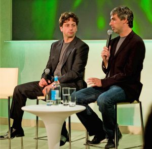 ಲ್ಯಾರಿ ಪೇಜ್(Larry Page) ಹಾಗೂ ಸರ್ಗೆ ಬ್ರಿನ್ (Sergey Brin)