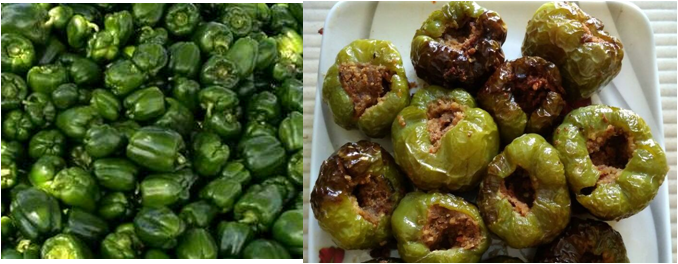ಡೊಣ್ಣಮೆಣಸಿನಕಾಯಿ ತುಂಬಿದ ಪಲ್ಯ, Stuffed Capsicum
