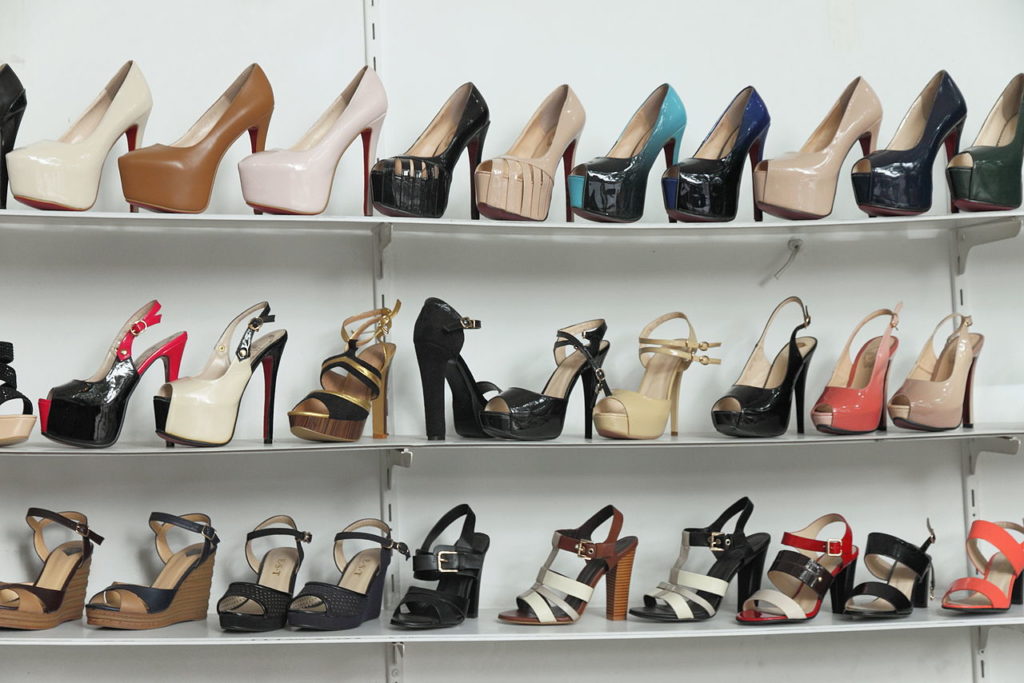 ಎತ್ತರದ ಹಿಮ್ಮಡಿಯ ಮೆಟ್ಟುಗಳು, High-heeled Footwear