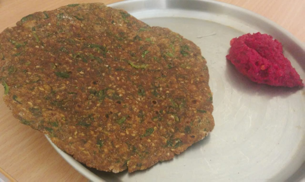 ರಾಗಿ-ಪಾಲಕ್ ತಾಲಿಪೆಟ್ಟು, Ragi-Palak Talipettu